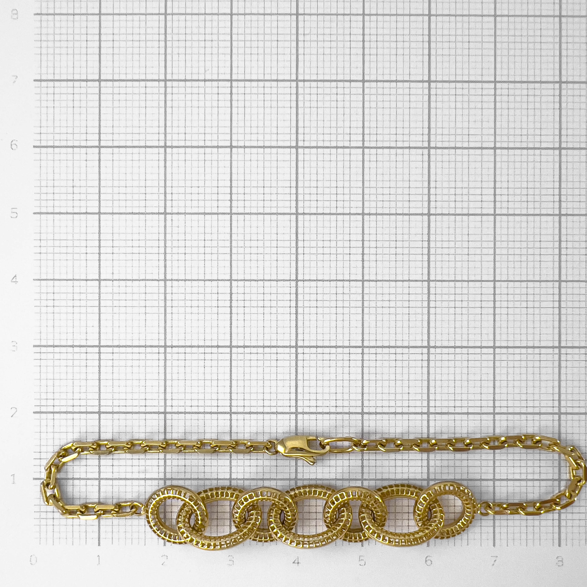 Браслет из желтого золота